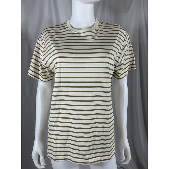 Toteme 'Straight' White Cotton Cotton Tee Size S - Picture 2 of 4